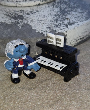 Schlümpfe Sammlung Historischer Ludwig van Beethoven Klavier Schlumpf  Smurf