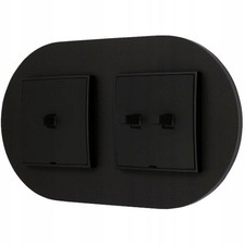 Einbaugehäuse für 1/2-fach