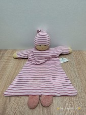 Nanchen Natur Schmusetuch Wichtel Püppchen 100 % Baumwolle KbA 