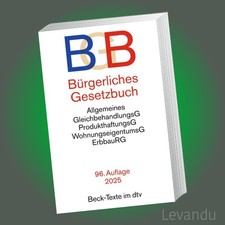 BÜRGERLICHES GESETZBUCH (BGB) | Beck-Texte im dtv 5001 - 96. Auflage 2025
