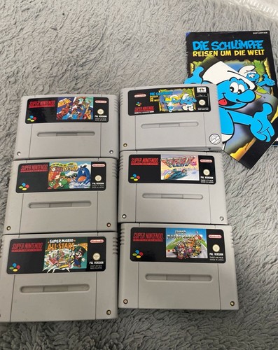 Super nintendo snes - nintendo, spiele