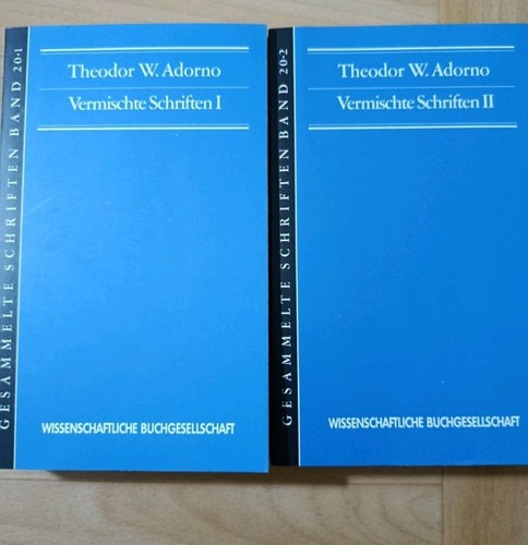 Vermischte schriften und - schriften, 1