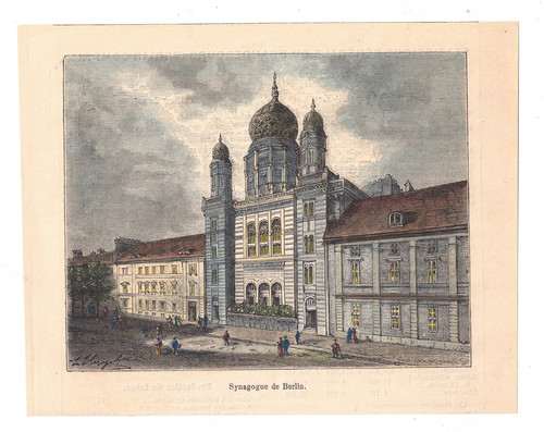Orig kolorierter holzstich - kolorierter,