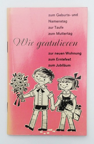 „Wir gratulieren“