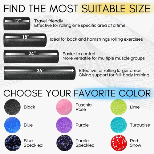 Yes4all epp foam roller - yes4all,