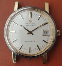 Vintage Herren Certina Blue