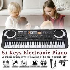 Elektronisches Klavier Digital Piano Keyboard mit Qualität LED-Anzeige 61-Tasten