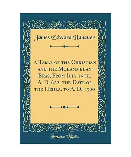 Table the christian and - of,