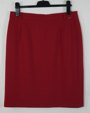 EUGEN KLEIN Eleganter Rock Rot