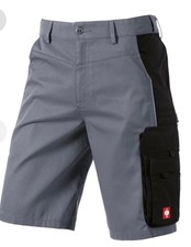 Engelbert & Strauss, Short e.s.active, Gr. 52, Grau/Schwarz