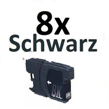8schwarz Patrone für Brother