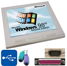 17" 43CM TFT MIT INTEGRIERTEM 1000MHz COMPUTER MINI PC LAUTLOS 12V NT MS-DOS M1