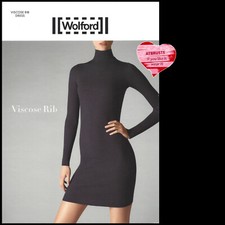Wolford Viscose Rib Dress •