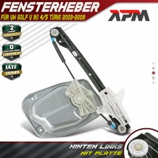 Fensterheber Mit Metallplatte Hinten Links für VW Golf V 1K 1K1 03-09 4/5-Türer
