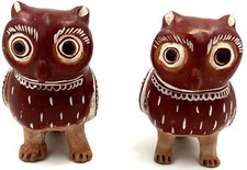 Eule Eulen Paar Keramik
