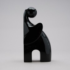 Vintage Buchstütze stilisierter Elefant Kunststoff 70er Jahre Colani Ära