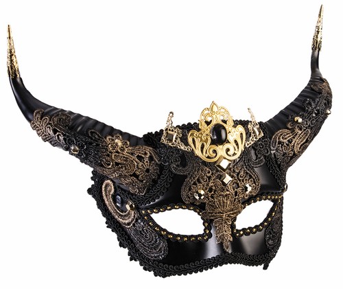 Faun damen halbmaske hirsch - damen,