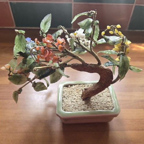 Vintage jade glas - jade, baum