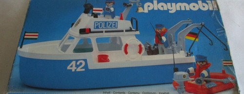Playmobil polizei boot - playmobil, polizei-boot,