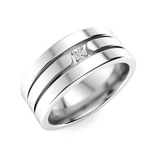 Herren Verlobungsband echter