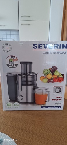 Severin 3570 800w entsafter - es,