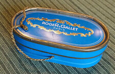 Roger & Gallet sehr alte Schachtel Dose für Seife Paris Frankreich Vintage 60er