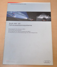 Selbststudienprogramm AUDI A8´10 Fahrerassistenzsysteme   SSP 461