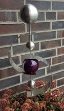 Skulptur Neptun Edelstahl 100