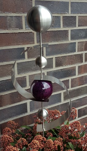 Skulptur neptun edelstahl 100 - skulptur,