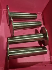 4 Möbelbeine Edelstahl