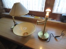 Nachttischleuchten 1 Paar „Trio Leuchten 5919-08“ Messing Touch Vintage