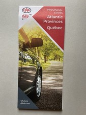 Straßenkarte kanada atlantic - straßenkarte,