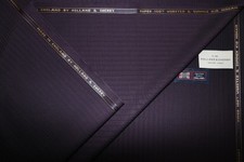 Holland & Sherry SOMMERKIND MOHAIR & WOLLE ANZUGSTOFF IN "Aubergine" = 3,77m