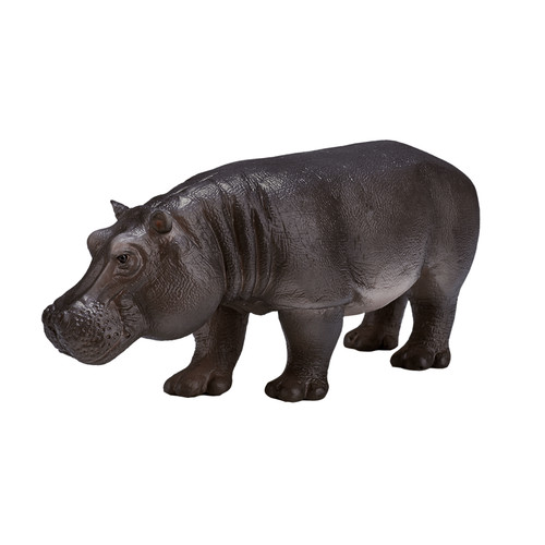 Nilpferd figur 14x14x5 5cm - nilpferd,