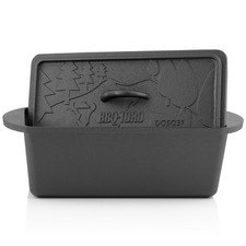 Dutch Oven Pan Gusseisen Bräter Kessel rechteckig Pfanne Square BBQ-Toro