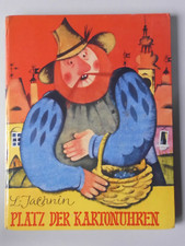Platz der Kartonuhren Leonid Jachnin russisches Kinderbuch Progress Moskau 1979
