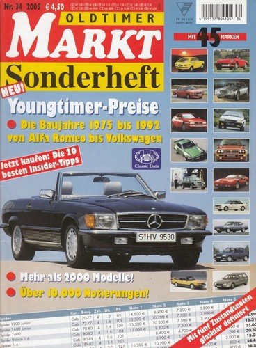 Oldtimer markt sonderheft - oldtimer, nr