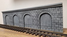 Gartenbahn Arkadenmauer Spur G neu