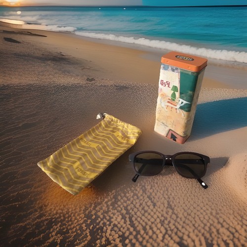 Fossil sonnenbrille - sonnenbrille, in