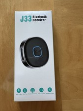 Bluetooth Audio Transmitter Handy Stereo Aux Adapter Auto Kfz Freisprechanlage