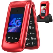 4G Seniorenhandy Dual SIM Flip