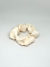 Scrunchie Creme Perlen