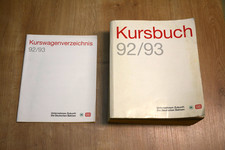 Kursbuch Winter 1992/93