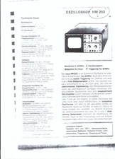 HAMEG  Service Manual für HM