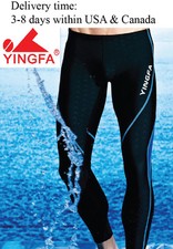 neu Yingfa lange Badehose Legskin Schwimmhose Schwimmjammer für Herren & Jungen