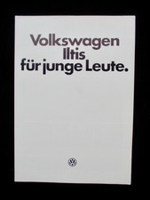 VW Iltis für junge Leute Zivil  4S. A4  5/1979 Deutsch Prospekt Brochure 785