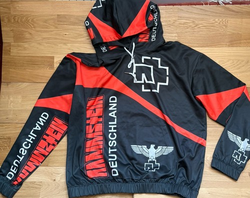 Rammstein pullover kapuze - rammstein,