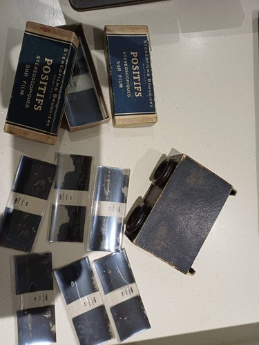 Antiker stereoskop betrachter - antiker,