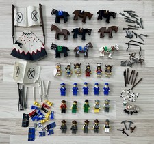 Lego Figuren Sammlung Indiana Western Cowboy Sheriff Kavallerie Pferde Konvolut