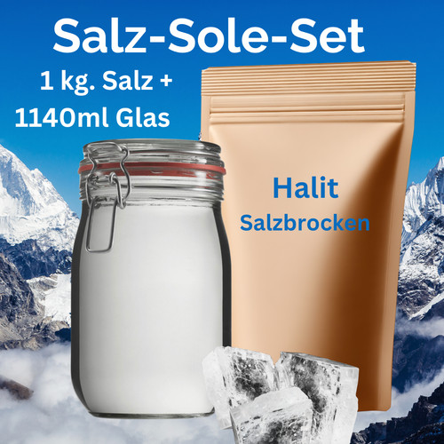 Halit salzbrocken 5cm zur - i,